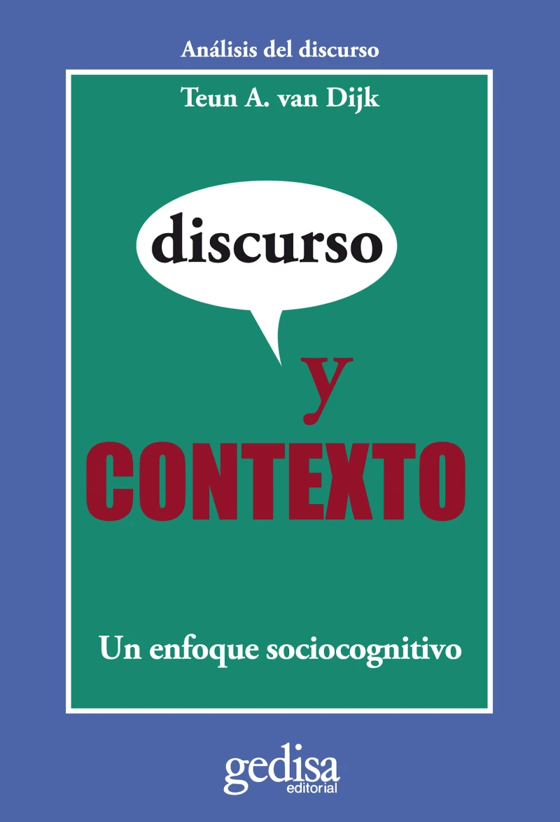 Portada: Discurso y contexto