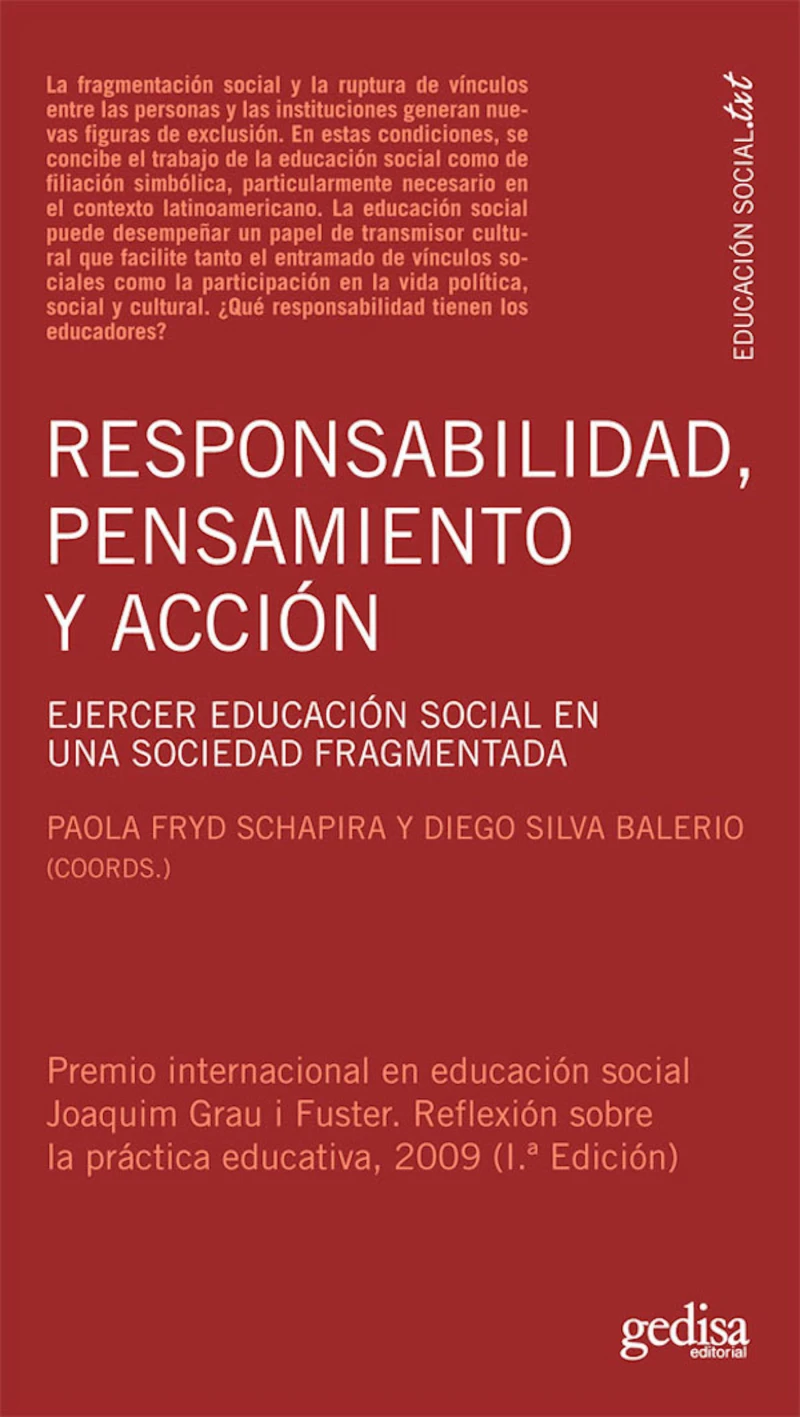 Portada: Responsabilidad, pensamiento y acción