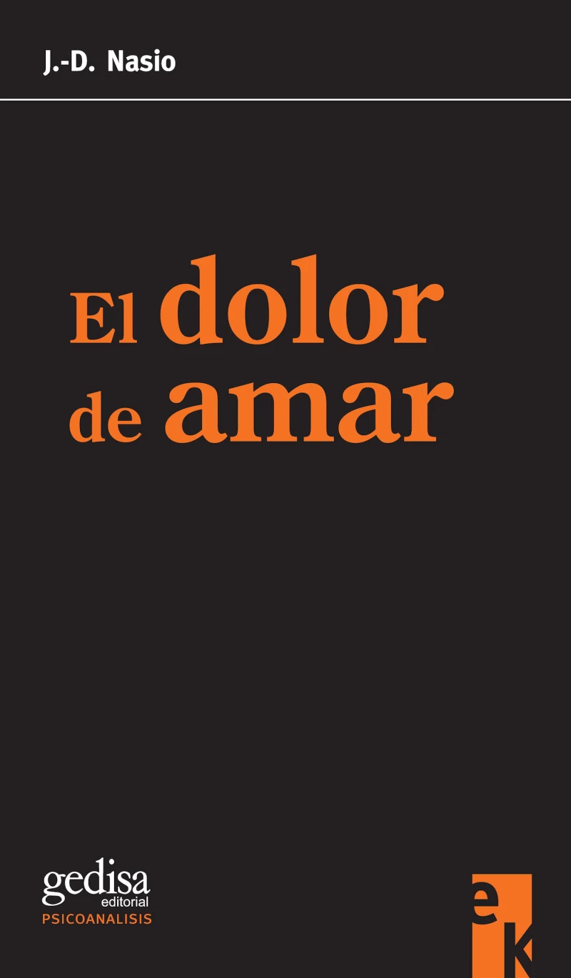 Portada: El dolor de amar