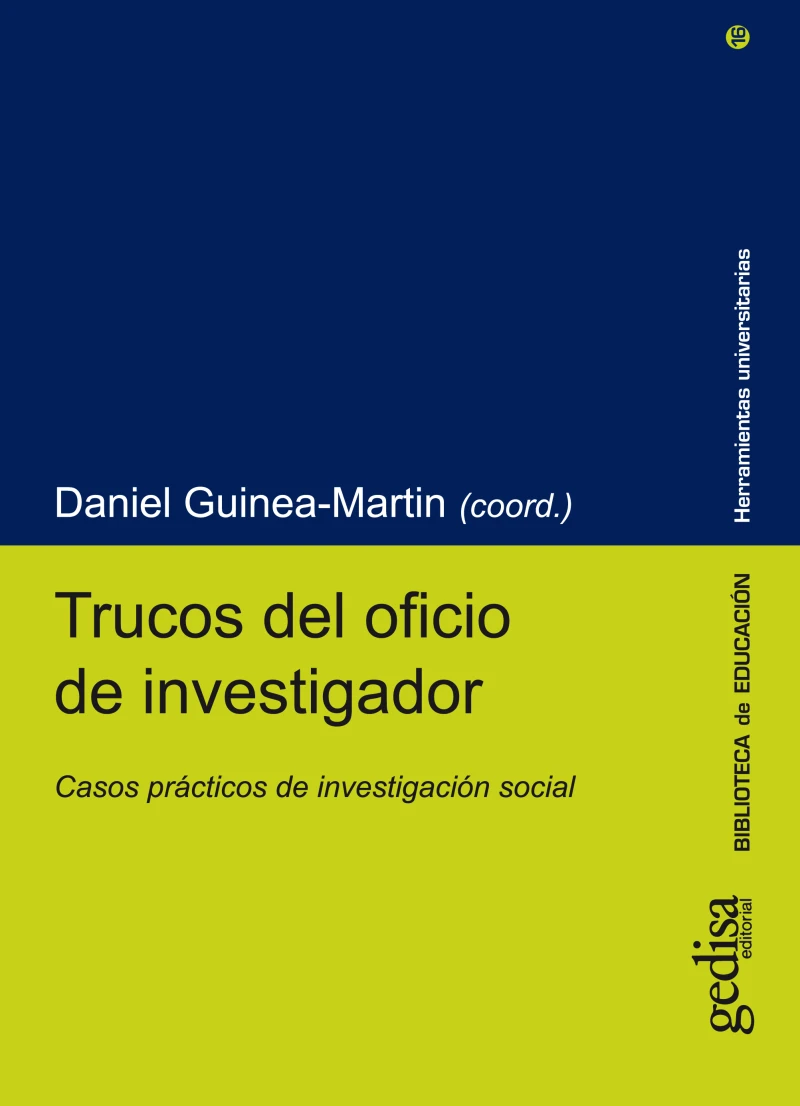 Portada: Trucos del oficio de investigador