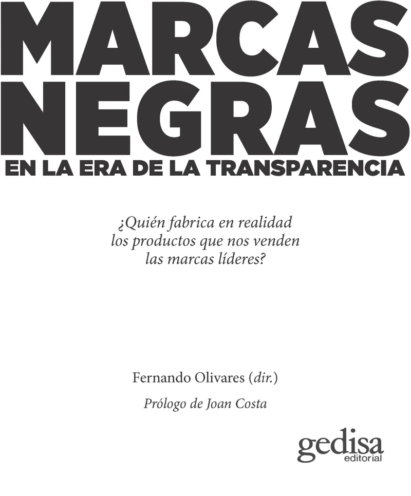 Portada: Marcas negras