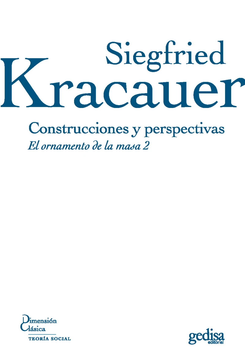 Portada: Construcciones y perspectivas