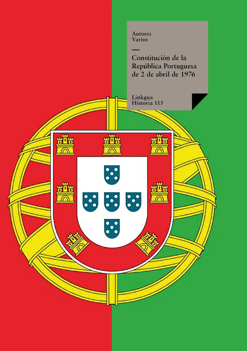 Portada: Constitución de la República Portuguesa del 2 de abril de 1976