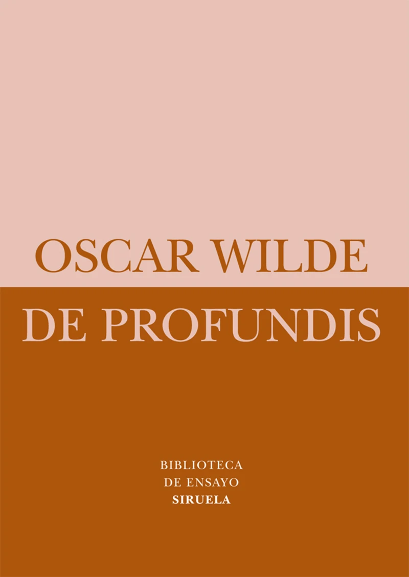 Portada: De profundis