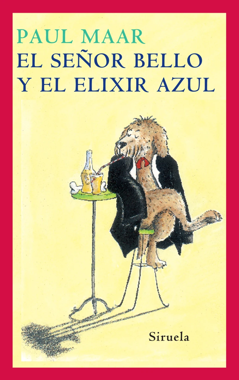 Portada: El Señor Bello y el elixir azul