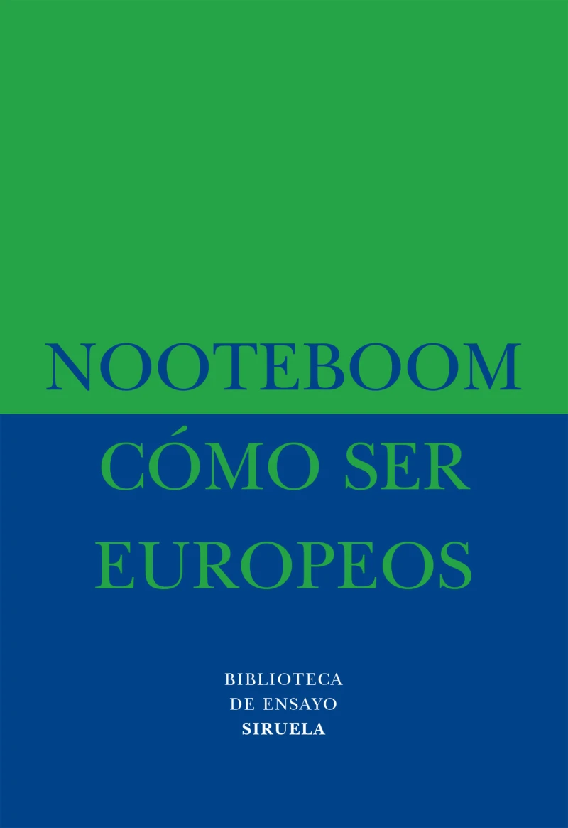 Portada: Cómo ser europeos