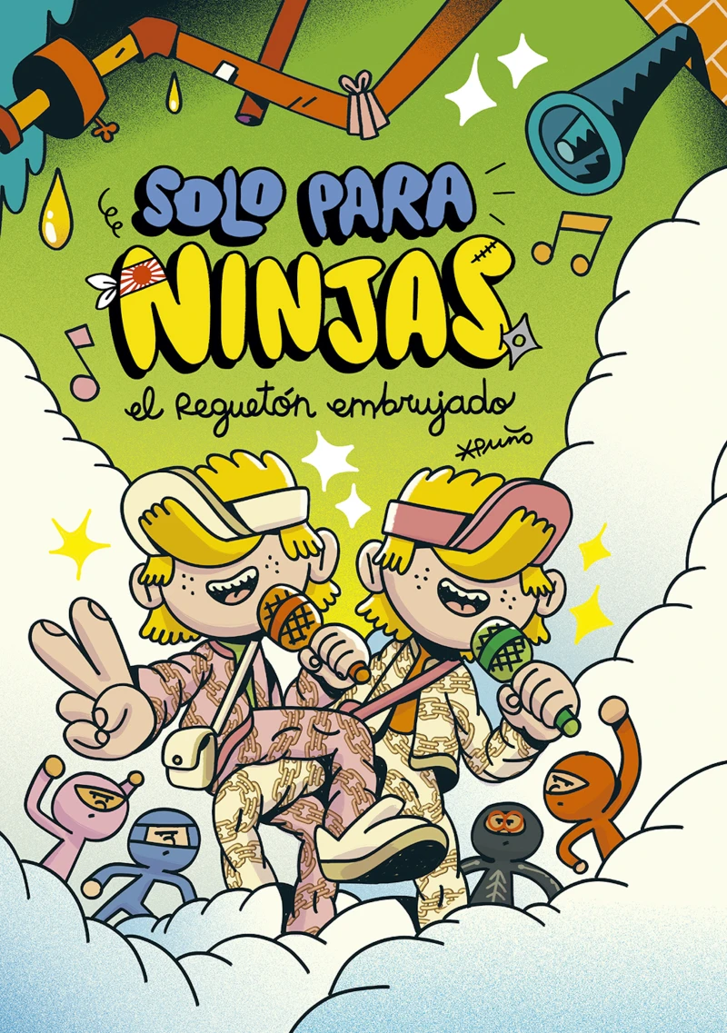 Portada: Solo para ninjas 5: El reguetón embrujado 