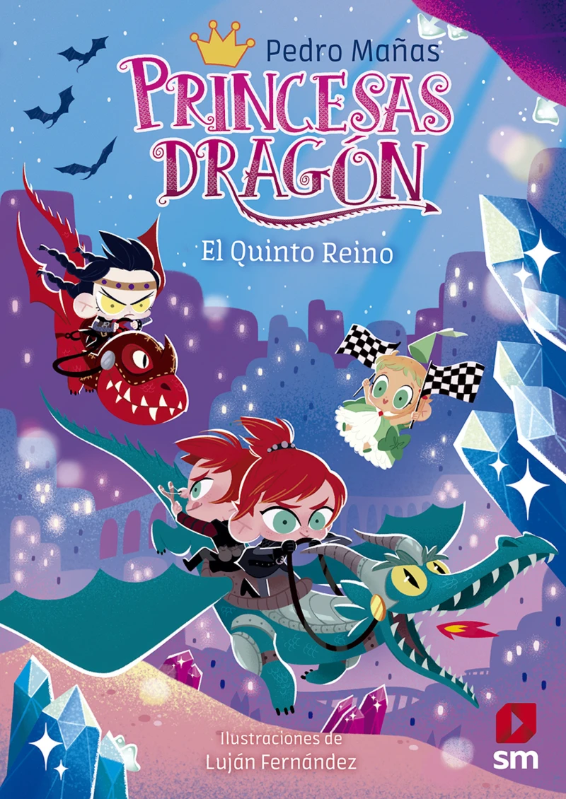 Portada: Princesas Dragón 15: El quinto reino