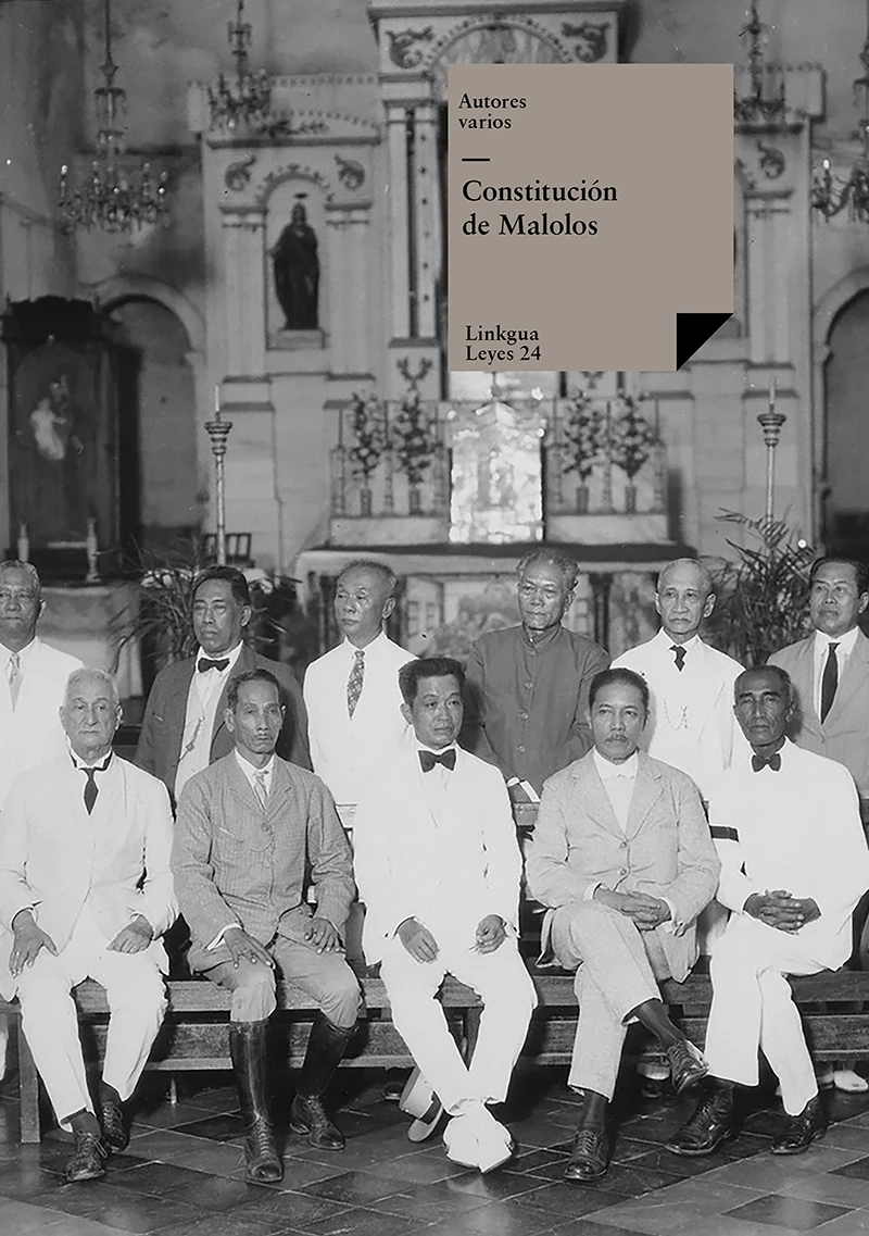 Portada: Constitución de Malolos