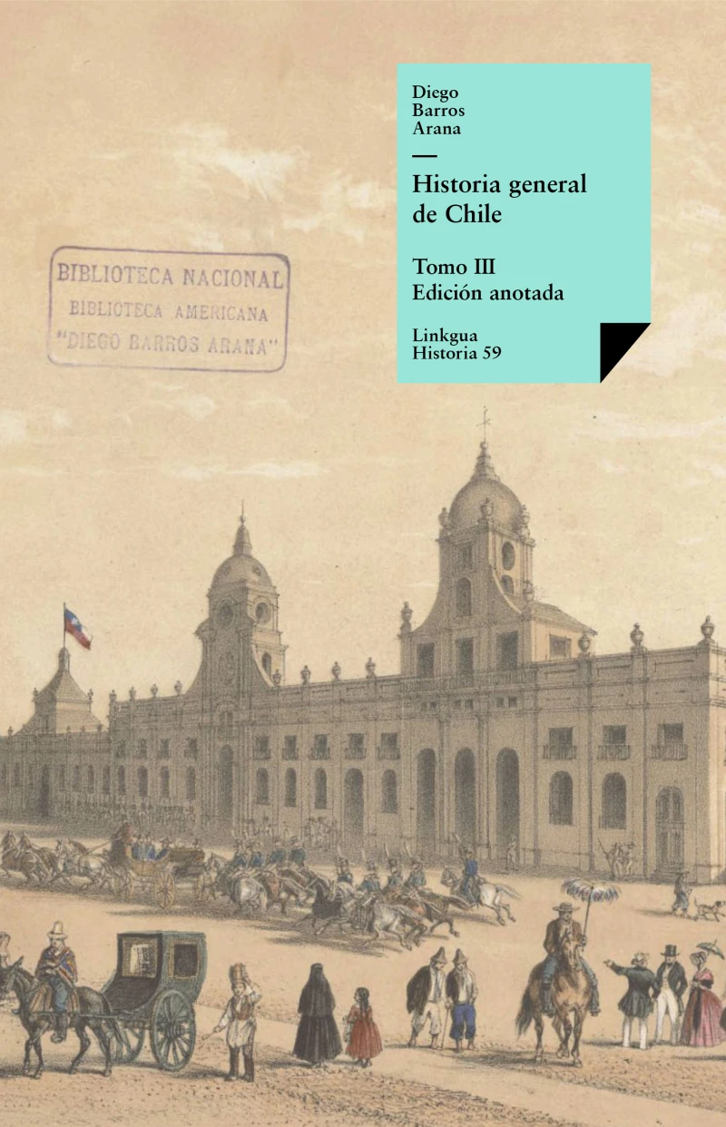 Portada: Historia general de Chile III