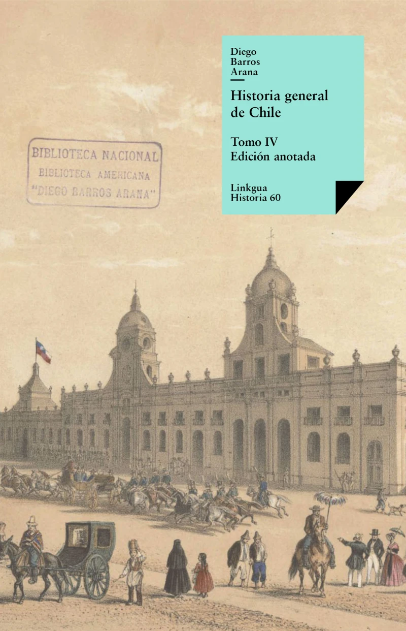 Portada: Historia general de Chile IV