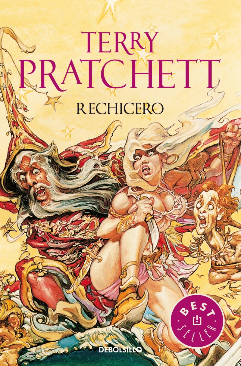 Portada: Rechicero (Mundodisco 5)