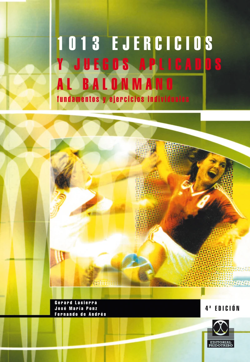 Portada: Mil 13 ejercicios y juegos aplicados al balonmano (2 Vol)
