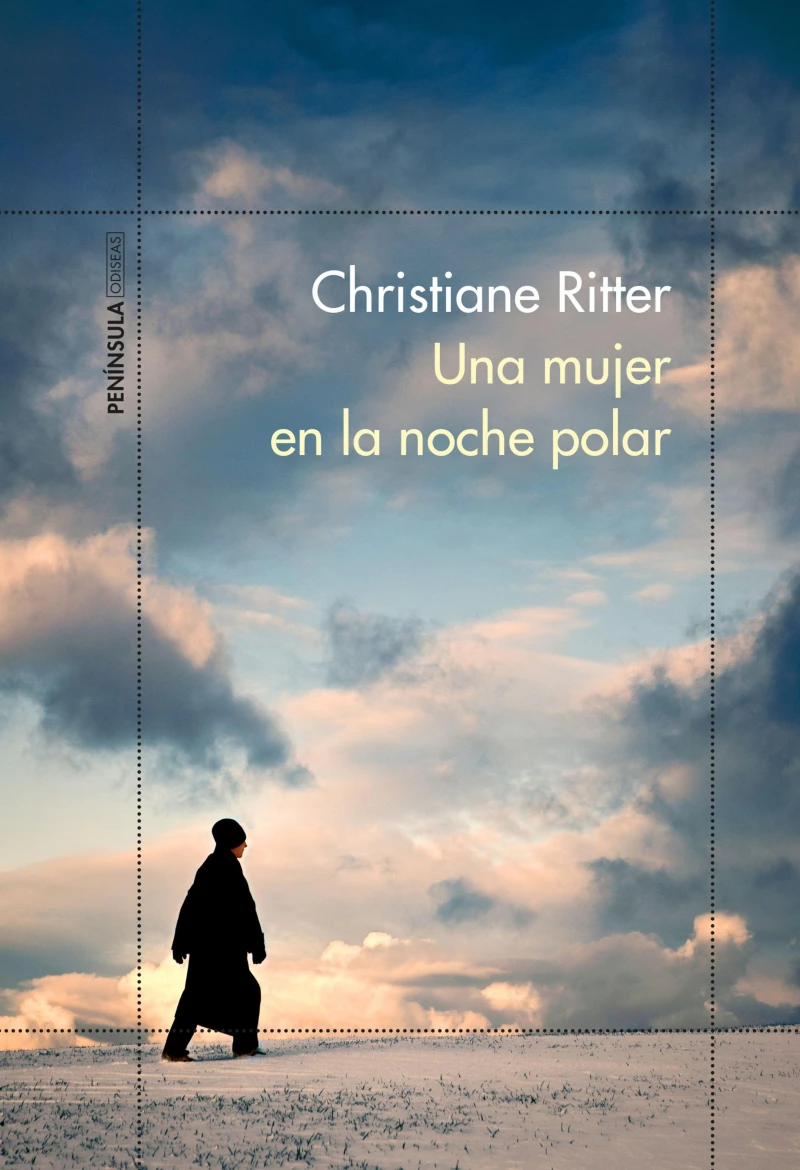 Portada: Una mujer en la noche polar