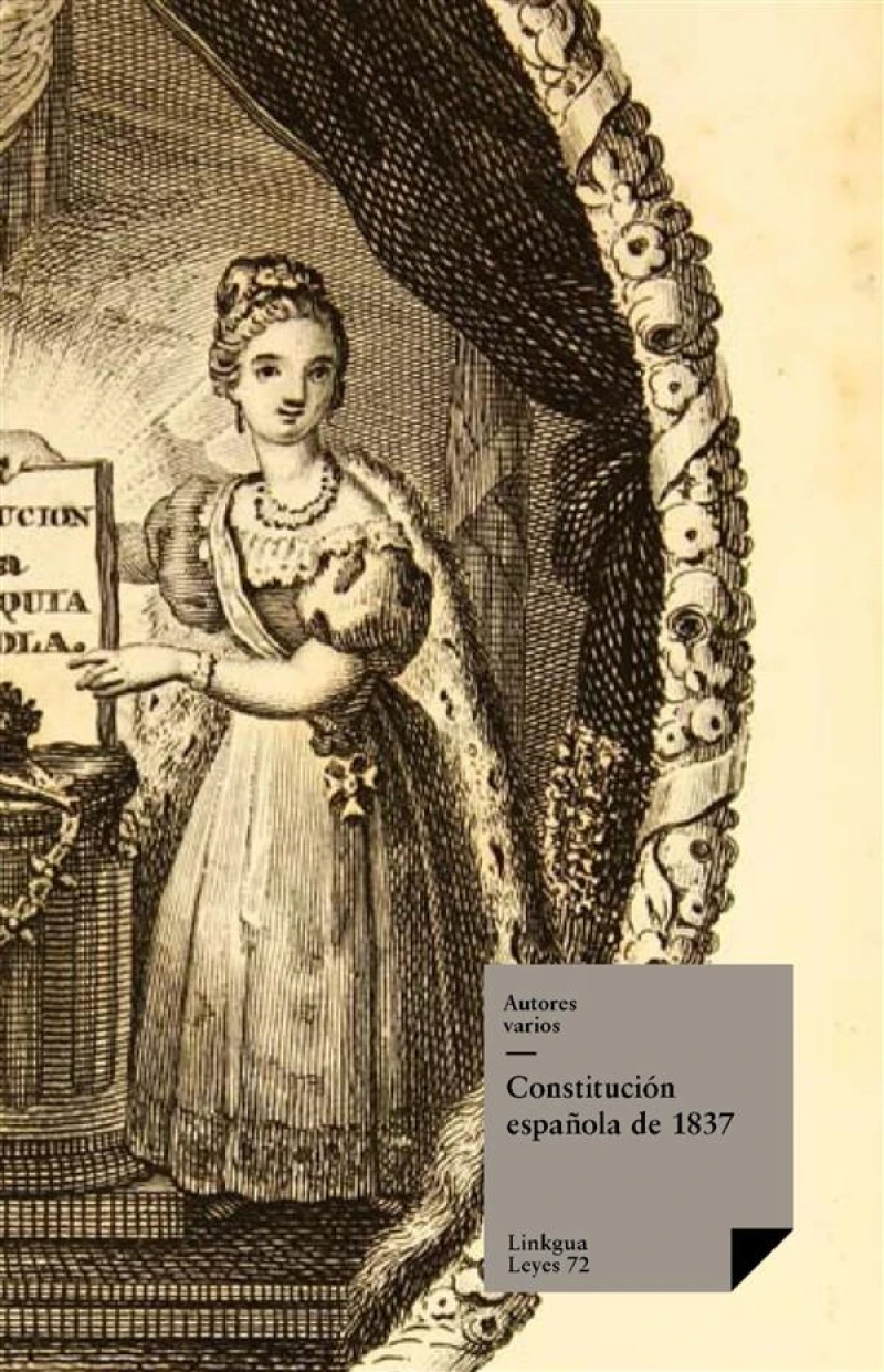 Portada: Constitución española de 1837