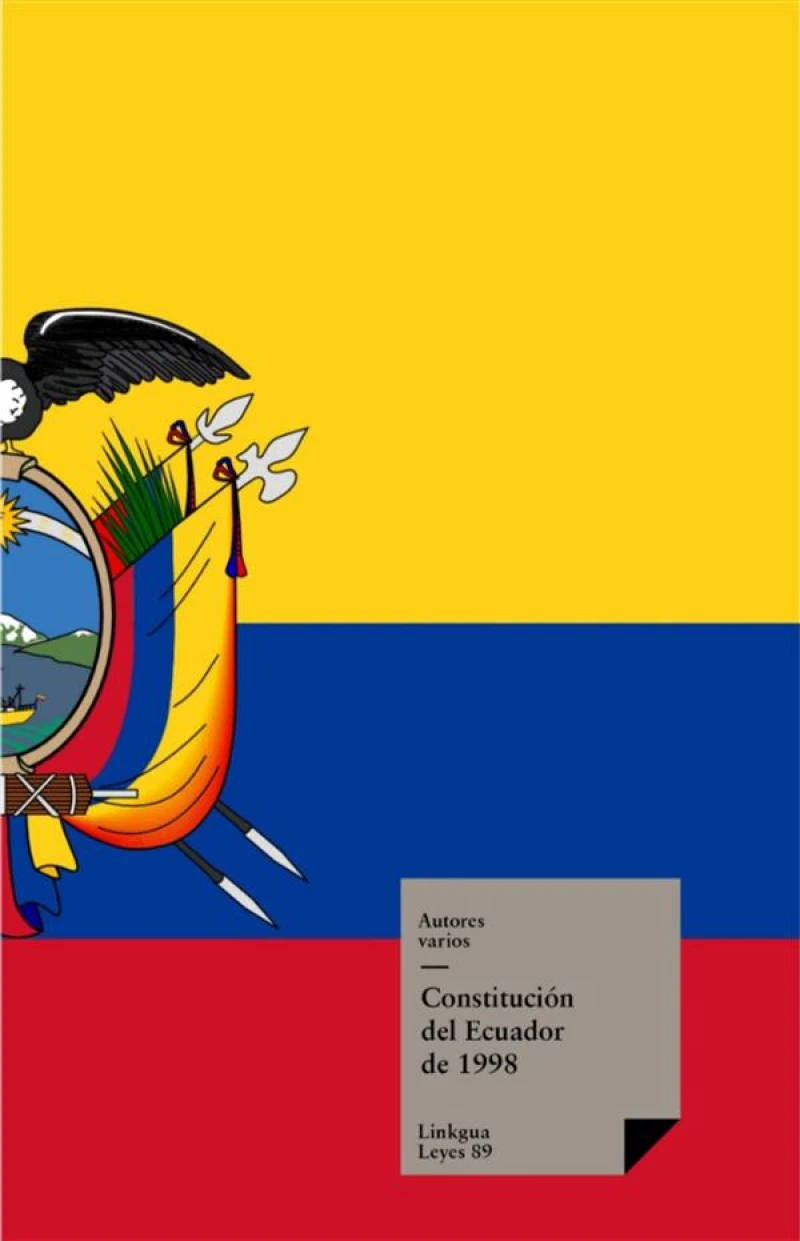 Portada: Constitución de Ecuador de 1998