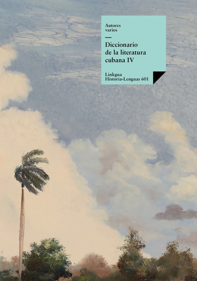 Portada: Diccionario de la literatura cubana IV