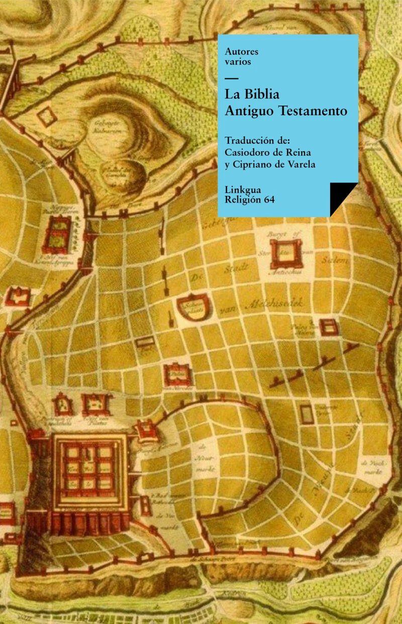 Portada: Antiguo testamento de Casiodoro de Reina y Cipriano de Varela
