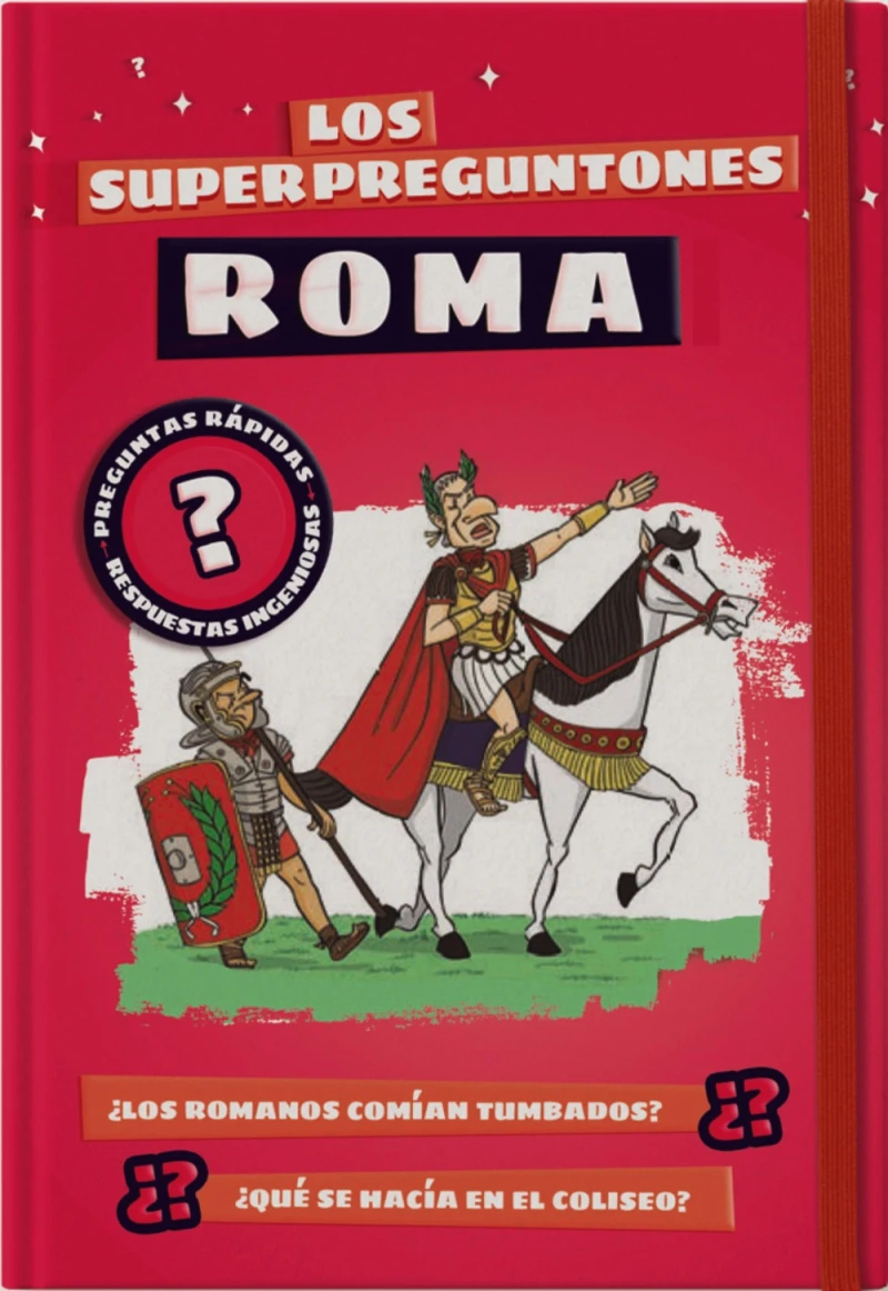 Portada: Los superpreguntones. Roma