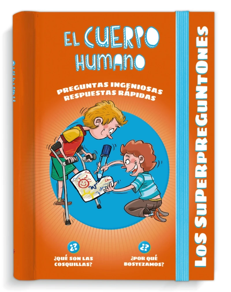 Portada: Los Superpreguntones. El Cuerpo Humano