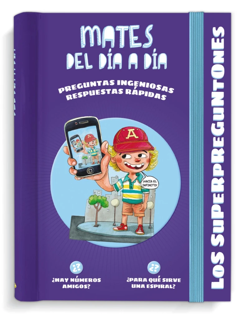 Portada: Los Superpreguntones. Mates del día a día
