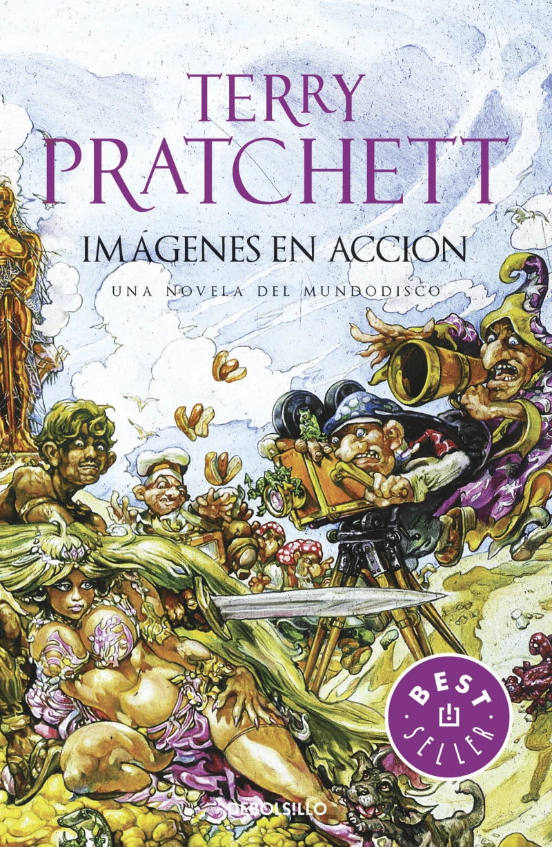 Portada: Imágenes en Acción (Mundodisco 10)