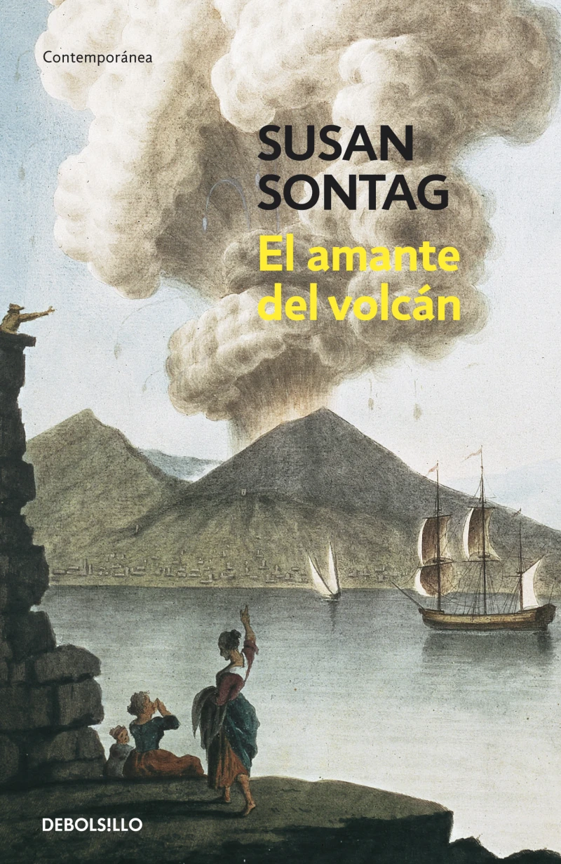 Portada: El amante del volcán