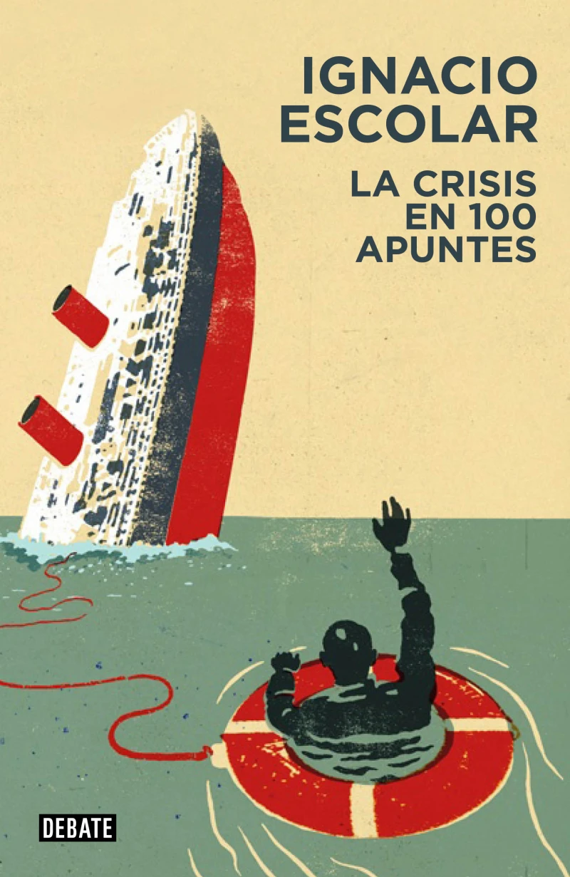 Portada: La crisis en 100 apuntes (Libros para entender la crisis)