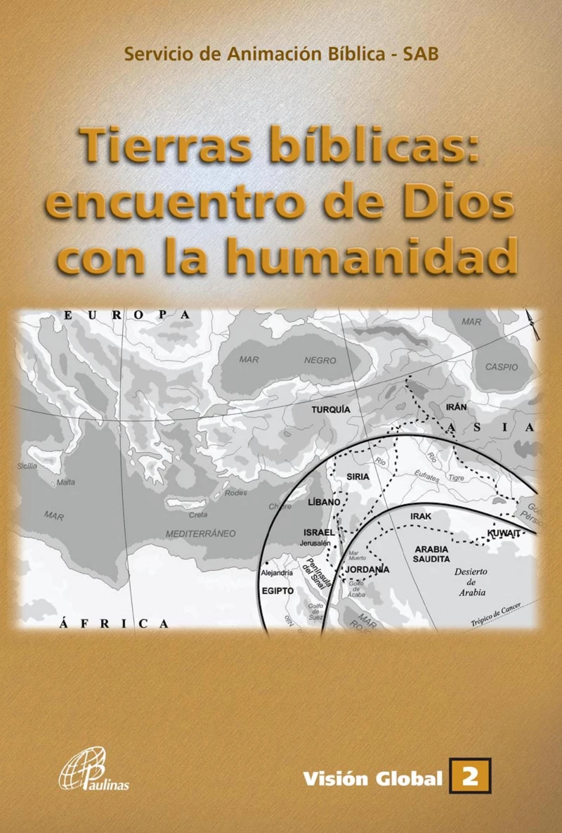 Portada: Tierras bíblicas: encuentro de Dios con la humanidad