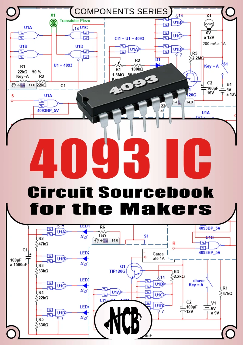 Portada: 4093 IC - Circuit Sourcebook for the Makers