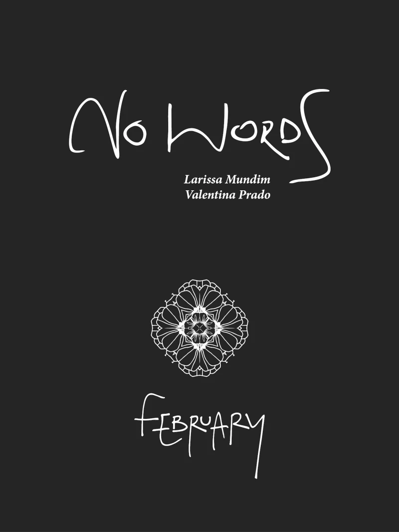 Portada: No Words: February