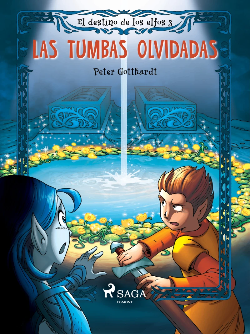 Portada: El destino de los elfos 3: Las tumbas olvidadas