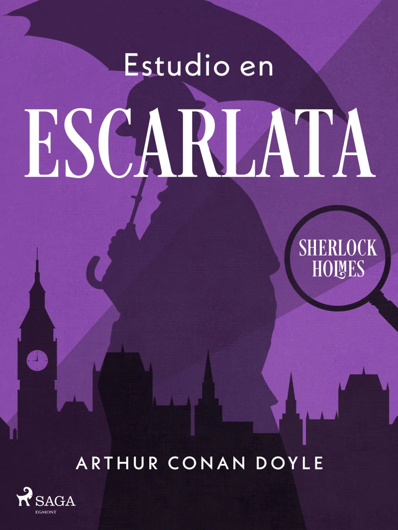 Portada: Estudio en escarlata