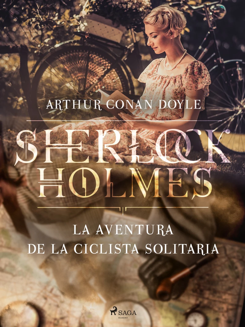 Portada: La aventura de la ciclista solitaria