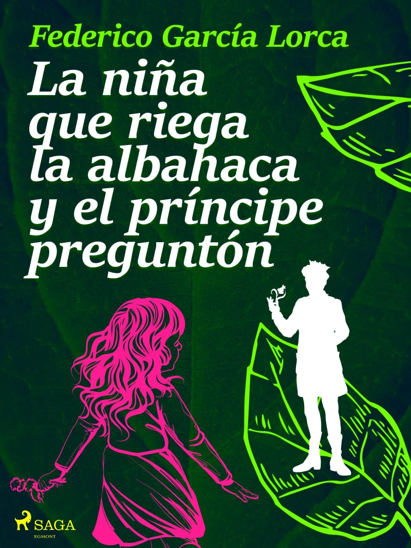 Portada: La niña que riega la albahaca y el príncipe preguntón