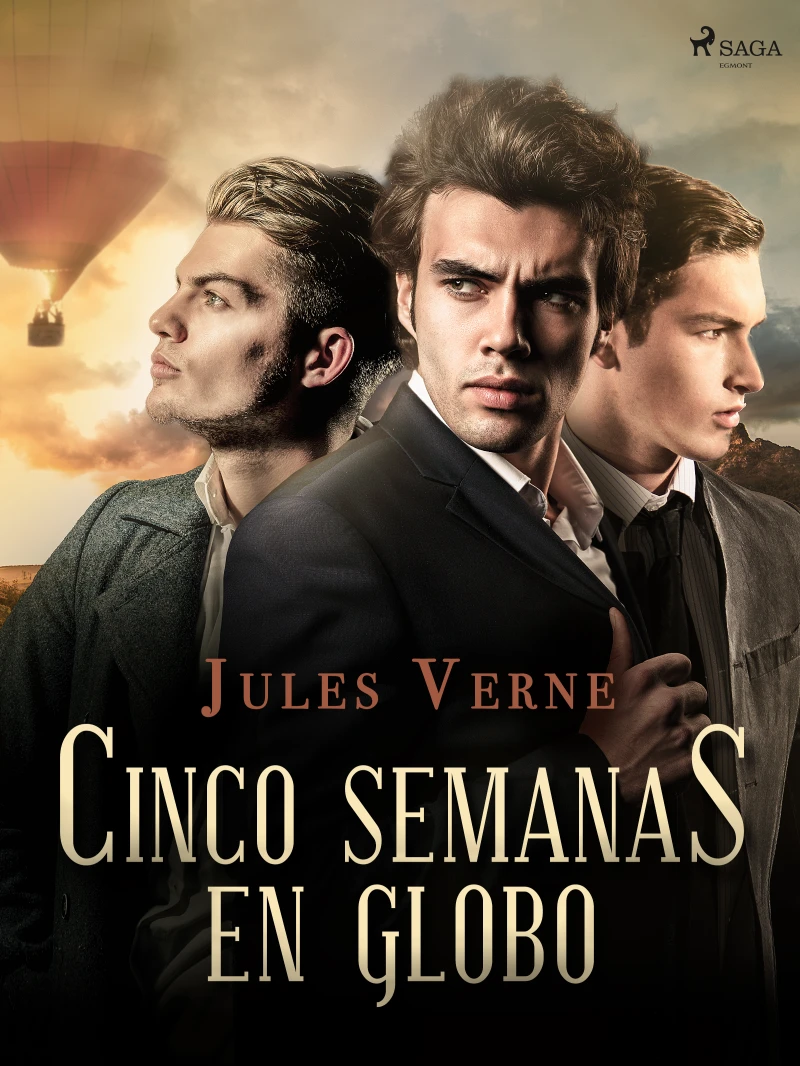 Portada: Cinco semanas en globo