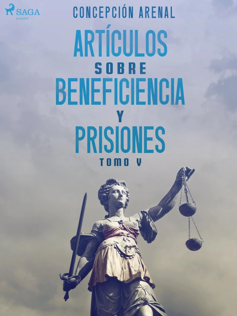 Portada: Artículos sobre beneficiencia y prisiones. Tomo V