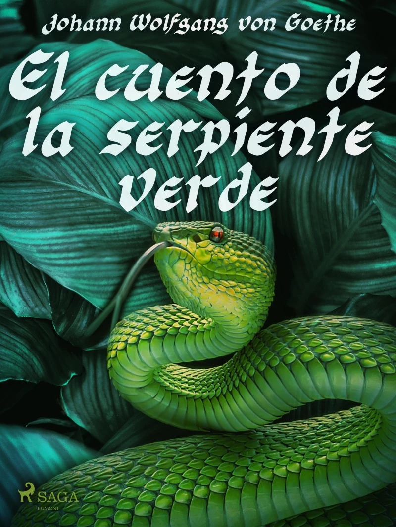 Portada: El cuento de la serpiente verde