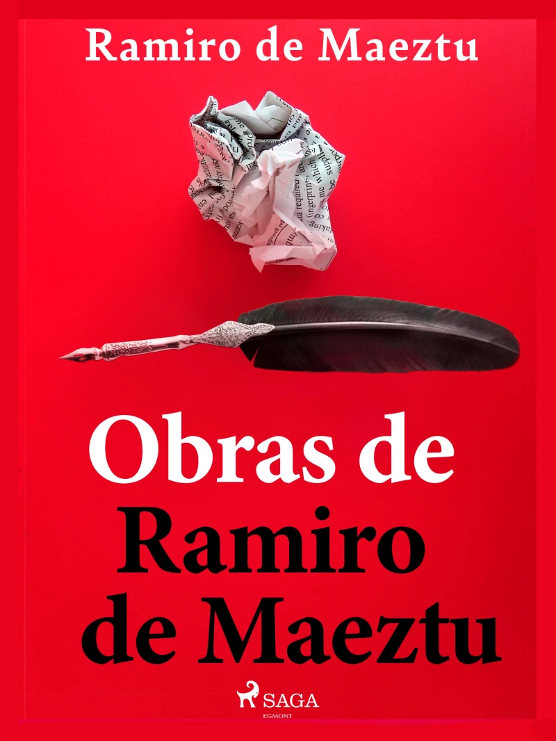Portada: Obras de Ramiro de Maeztu