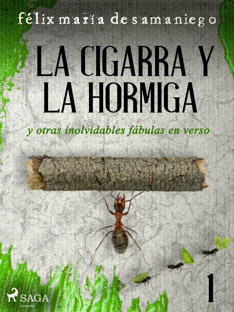 Portada: I: La cigarra y la hormiga y otras inolvidables fábulas en verso