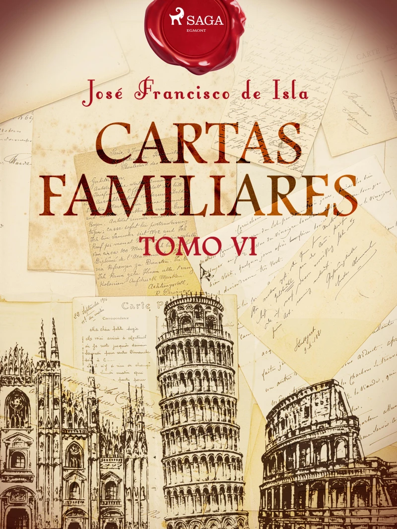 Portada: Cartas familiares. Tomo VI