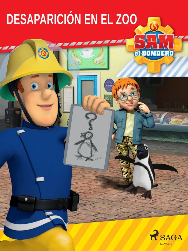 Portada: Sam el Bombero - Desaparición en el zoo