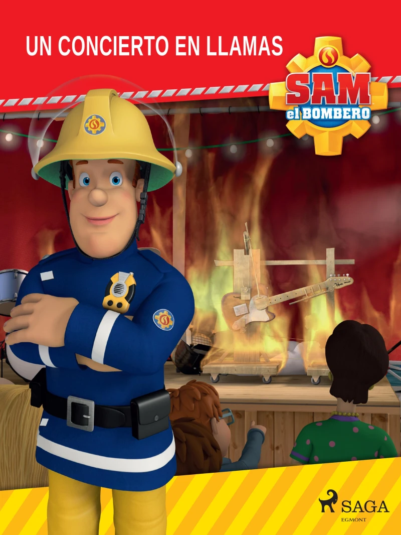 Portada: Sam el Bombero - Un concierto en llamas