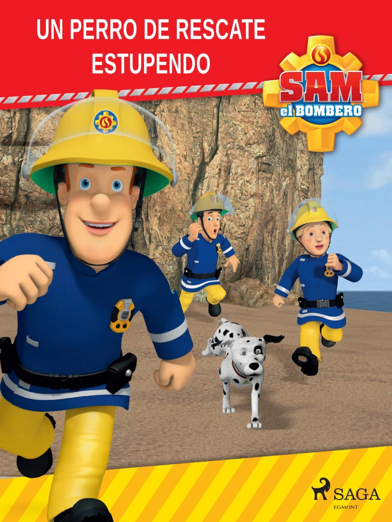 Portada: Sam el Bombero - Un perro de rescate estupendo