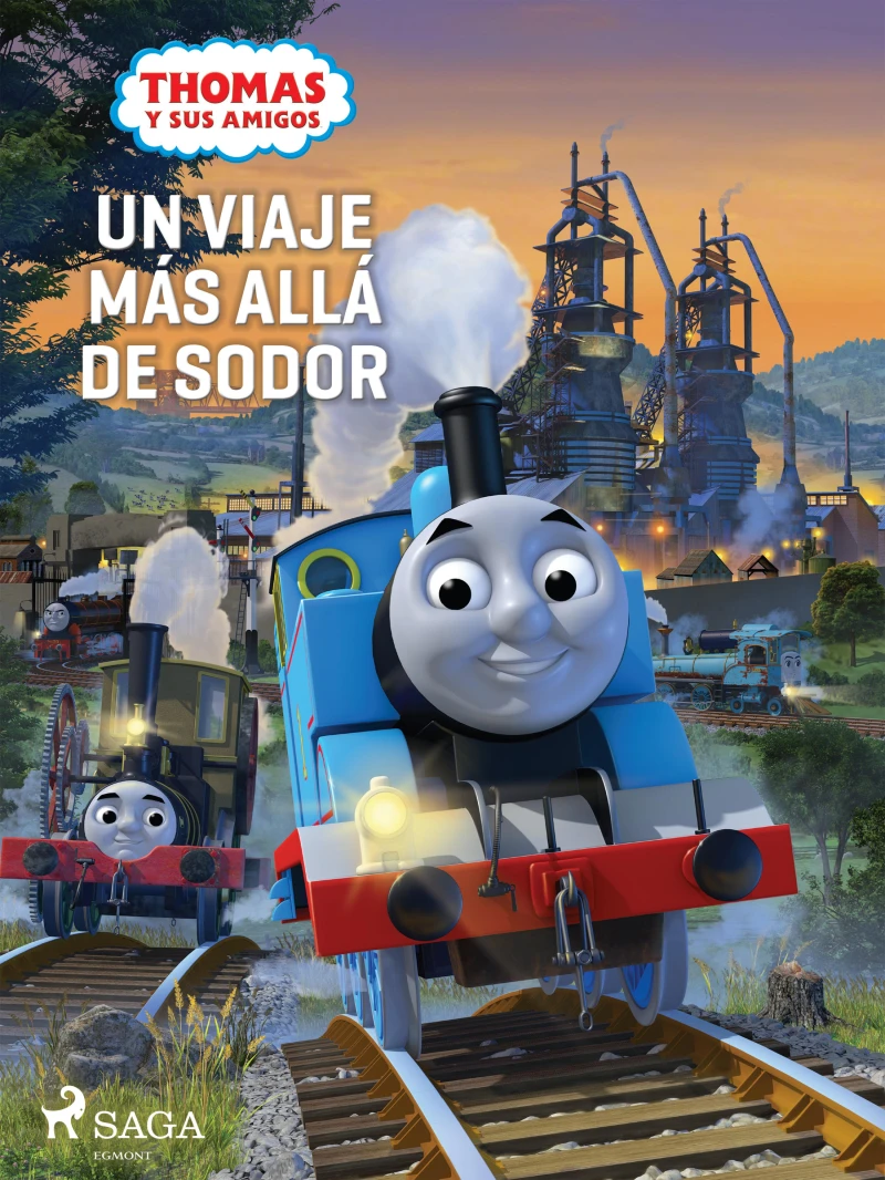 Portada: Thomas y sus amigos - Un viaje más allá de Sodor