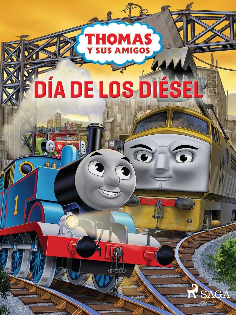 Portada: Thomas y sus amigos - Día de los Diésel