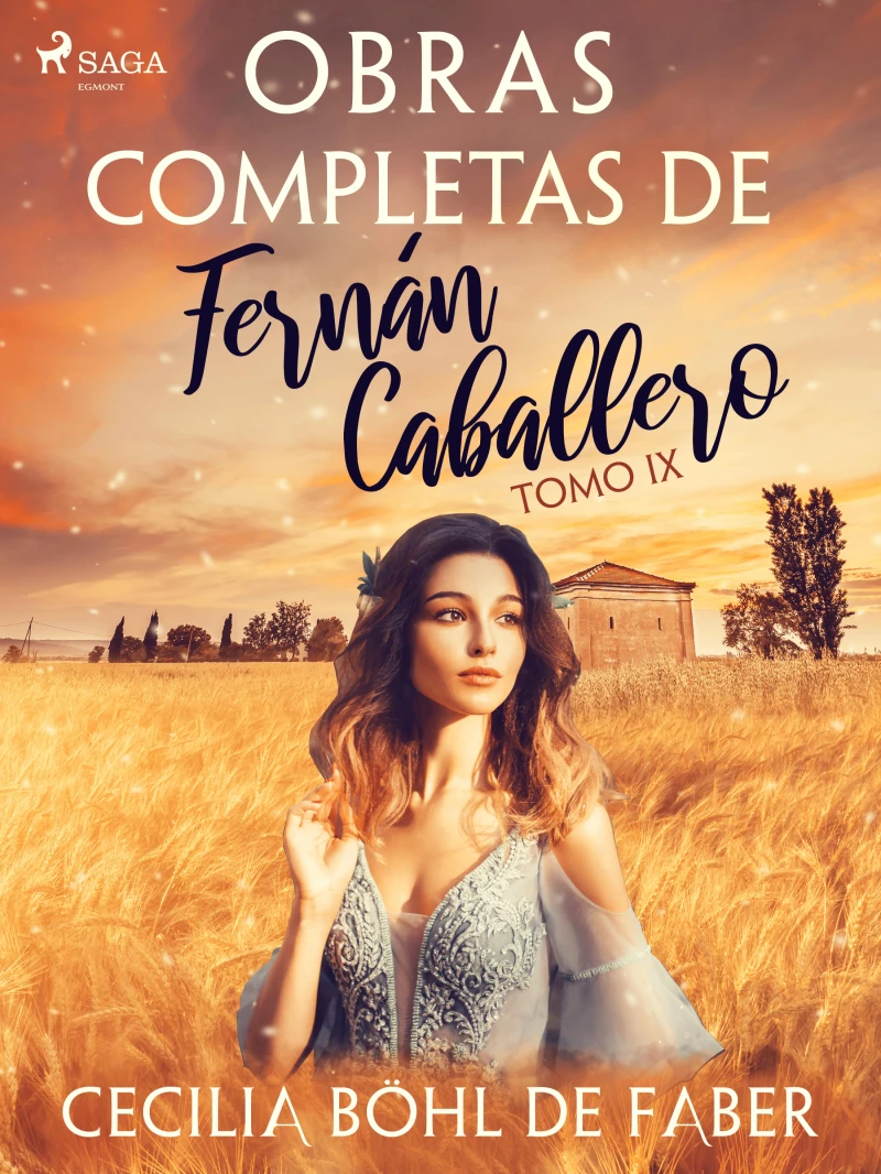 Portada: Obras completas de Fernán Caballero. Tomo IX