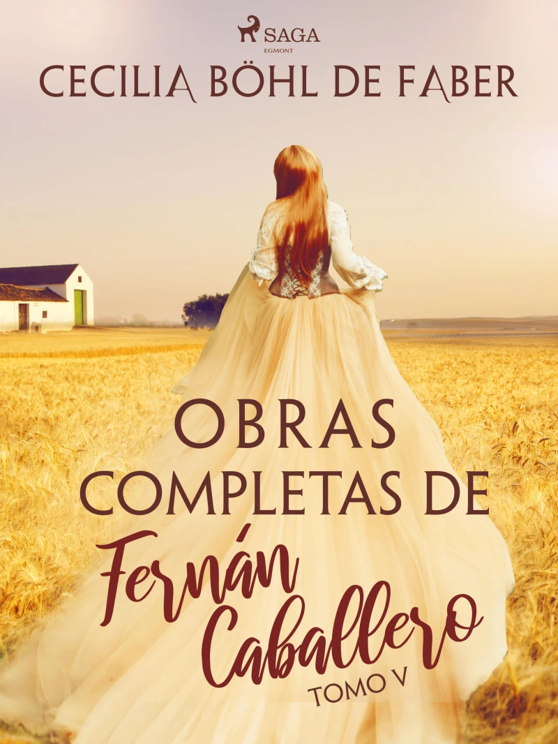 Portada: Obras completas de Fernán Caballero. Tomo V