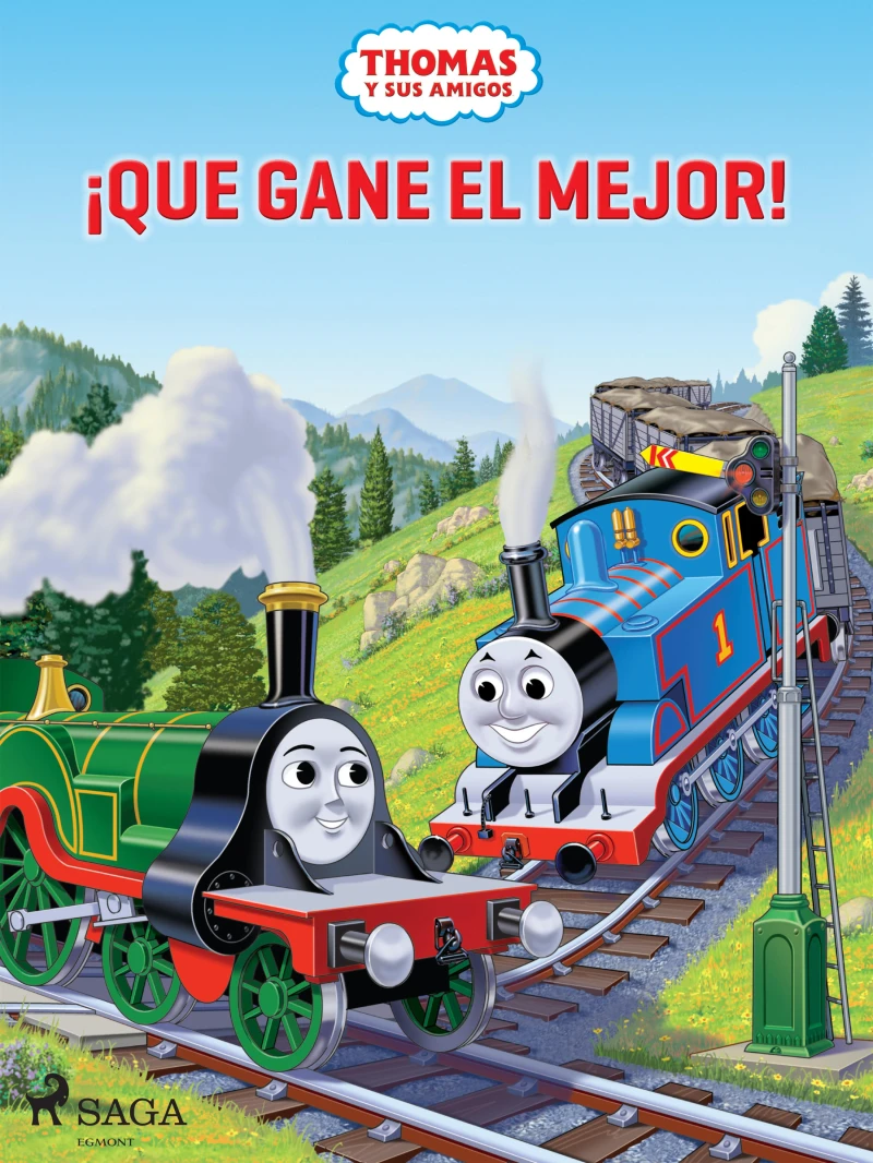 Portada: Thomas y sus amigos - ¡Que gane el mejor!