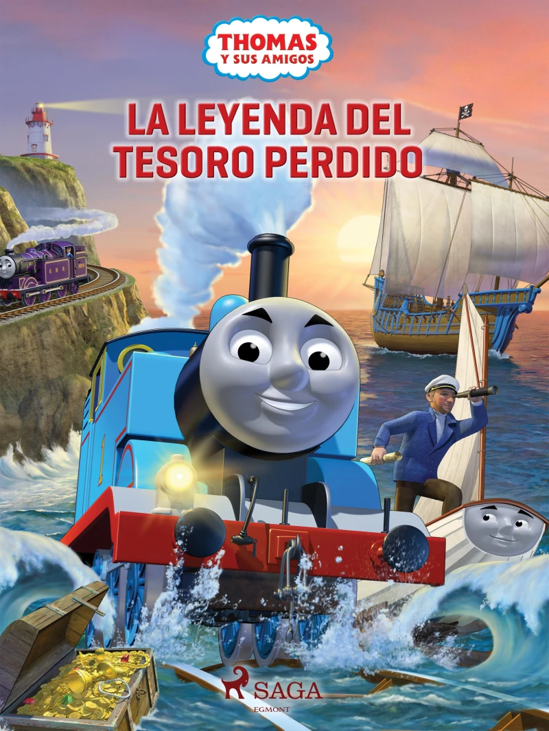 Portada: Thomas y sus amigos – La leyenda del tesoro perdido